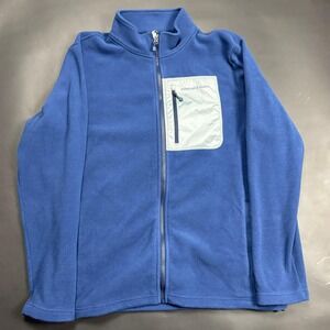 Vineyard Vines Fleece 1/4 Zip‎ Pullover Jacket Blue Whale Logo Mens Size L